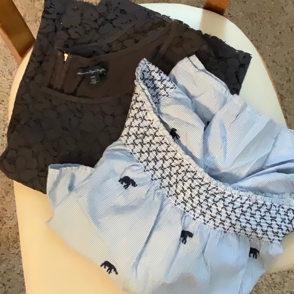 women’s tops-American eagle-crown-ivy-lot 2